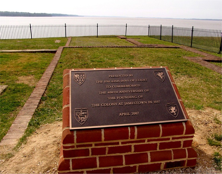 400th Anniversary Plaque presented by English Inns of Court April 14 2007